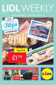 Lidl Weekly Offers Leaflet Thursday 28 February Wednesday 6 March 2019 Weekly Offers Online Lidl Pancake Day 28 February