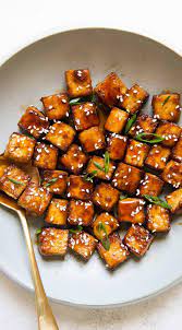 How To Make Baked Tofu Recipe In 2021 Baked Tofu Teriyaki Tofu Vegetarian Recipes Healthy