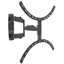 Double Arm Curved Wall Mount Full