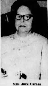 The Strangest Names In American Political History : Gressie Umsted Carnes  (1903-1979)
