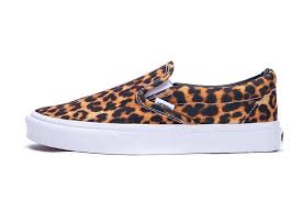 Black And White Animal Print Shoes Womens Vans Leopard Print Slip On Classic Black White Womens Shoes Vans White Shoes Women Women Shoes Leopard Slip On
