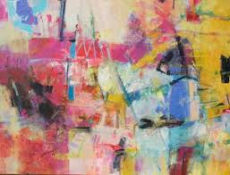 Leopard Pink Art Abstract Texture Art