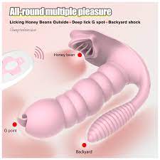 Looking for 3 IN 1 Licking Sucking Vibrator Erotic 10 Mode Vibrating Anal  Vagina Clitoris Stimulator Wearable Oral Tongue Sex Toys for Women
