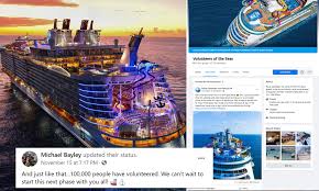 Rcl's crown and anchor society program is available to cruisers after their first royal caribbean cruise of three nights or longer. Royal Caribbean Signs Up 100 000 Volunteers For Covid 19 Safety Test Cruises Daily Mail Online