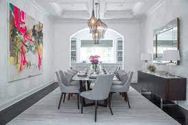 Dining room decor wall art 4 piece champagne goblet picture print paintings framed canvas artwork kitchen living room wall decor modern room wall decorations size 14x14 inch x 3 panel ready to hang. Dining Rooms With Standout Artwork Chairish Blog
