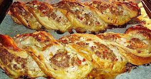 Blatterteigzopf Mit Hackfleisch Von Vanilica Chefkoch Rezept Rezepte Blatterteig Hackfleisch Hackfleisch Rezepte