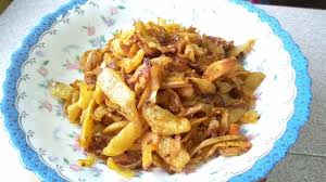 Dibawah ini adalah resep cara membuat ? Lobak Asin Goreng Dengan Ikan Bilis Chef Home