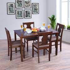 Keep everything organized with our dining room storage options, including buffets, sideboards, and credenzas—and top off good times with one of our gorgeous bar cabinets. Dining Table Sets Upto 60 Off Buy Dining Sets Online At Best Prices In India Hometown