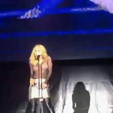 Spanish pop star Marta Sanchez finds herself virtually topless on stage  after major wardrobe malfunction - World News - Mirror Online