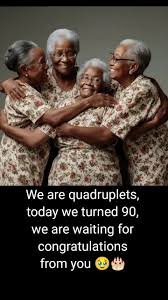 90 Year Old Quadruplets | TikTok