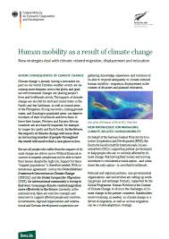 Another way to say as a result of? Climate Change And Development Bmz