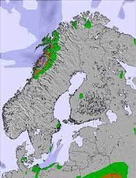 Weather Map And Snow Conditions For Scandinavia