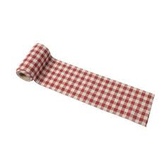 Ruban vichy rouge adhesif : Ruban Vichy Retro Lin Rouge Et Blanc 5 Cm X 5 M