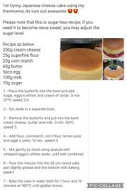 Japanese Cheesecake Japanese Cheesecake Thermomix Recipes Cheesecake Recipes