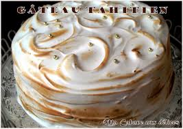 Gateau Au Chocolat Tahitien Noix De Coco Et Meringue Au Citron Recette Gateau Chocolat Gateau Anniversaire Chocolat Gateau
