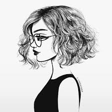 Black And White Woman Drawing Black And White Girl Cool Drawings Sketches Art Drawings