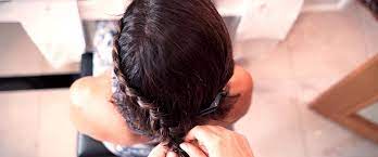 On natural hair, you also may need to detangle the hair as you braid. Chic Simple Gym Hairstyles
