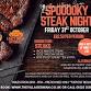 Spooky Steak Night event image