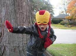 Hat Crochet Iron Man Add It To Your Favorites To Revisit It Later Crochet Winter Hats Iron Man Crochet Crochet Hats