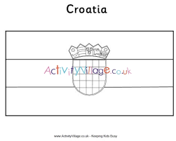 Free for commercial use no attribution required high quality images. Croatia Flag Colouring Page