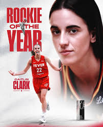 CONGRATS TO MY FAVORITE HOOPER @caitlinclark22 ON A AMAZING FIRST YEAR.  LETS KEEP IT GOING AND I CANT WAIT TO WATCH YOU DOMINATE AS THE YEARS GO  ON! 💯💯💯💯 ✓ FOLLOW AND