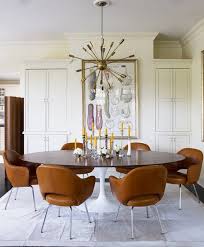 Million Dollar Decorators Share Their Best Design Tricks Mid Century Modern Dining Room Mid Century Dining Room Chic Dining Room