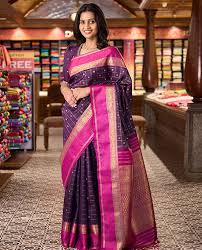 Copper Zari Kanchi Silk Masterpiece