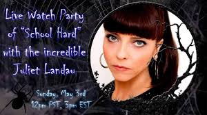 NEXT SUNDAY FACEBOOK WATCH PARTY WITH JULIET LANDAU JOINING IN... IN THE  GROUP FANS OF JULIET LANDAU 😃 I'M SO EXCITED FOR THIS -FAITH 🖤🖤🖤🖤