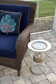 Diy Dollar Store Side Table Idea Easy Home Decor Easy Home Decor Dollar Store Diy Outdoor Side Table