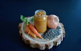 Recette De Mouline De Lentilles Carottes Et Oignon Pour Bebe Des 8 Mois Recette Puree Bebe Lentilles Carottes Recette Bebe