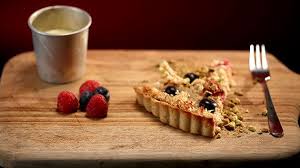 Spelt Berry And Macaroon Tart With Cra Me Anglaise Recipes My Kitchen Rules Food