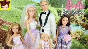 La Boda De Barbie Y Ken Historias Con Munecas Los Juguetes De Titi Youtube