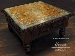 Tribecca copper and iron round coffee table by artisan home furniture. Old World Hand Painted Coffee And Round Accent Tables Round Accent Table Tuscan Design Old World Furniture