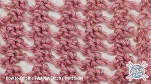 Maybe you would like to learn more about one of these? Filet Net Stitch Knitting Stitch Dictionary