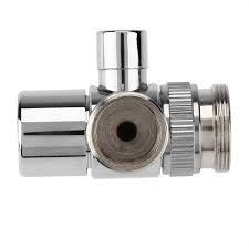 Schließen sie danach ihren gartenschlauch an und schon können sie ihr. G1 2 Waschbecken Wasserhahn Splitter Umschaltventil Adapter Ebay