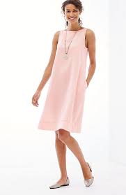 Linen A Line Sleeveless Dress Sleeveless Dresses Casual Summer Linen Dresses Linen Shift Dress