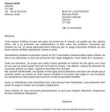 Exemples De Lettre De Motivation Objectif Emploi Orientation