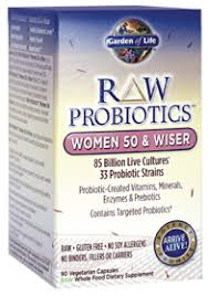 Raw Probiotics For Women 50 Wiser Refrigerated 85 Billion 90 Vegetarian Capsules By Garden Of Life At The Vitamin Shoppe Healthy Cholesterol Levels Vitamin Shoppe Probiotics