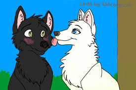 There are 11162 black and white wolf for sale on etsy, and they cost $16.53 on average. View Topic Luna White Wolf And Black Magic Black Wolf Chicken Smoothie