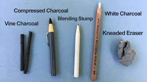 How To Draw A Portrait Sketch Charcoal In 2021 Charcoal Art Compressed Charcoal Vine Charcoal