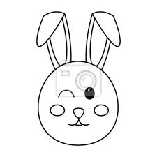 Le lapin a tout pour lui, de grandes oreilles, un petit museau plein de moustaches, de grands yeux bonne lecture et surtout, bon dessin :) anatomie du lapin. Dessin Anime Mignon Visage De Lapin Illustration Vectorielle Papier Peint Papiers Peints Clin D Oeil Lievre Lapin Myloview Fr