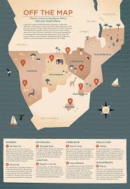 Off The Map Alexander Vidal Illustration African Map Southern Africa Africa