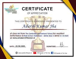 Quiz winner certy / can you name the 2021 music show winner?. Adarsh Kumar Jha I Got My Winner Certificate Of Mv Speaker Quiz