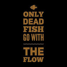 Only Dead Fish Go With The Flow Inspirational Quotes Collection Self Love Quotes This Is Us Quotes