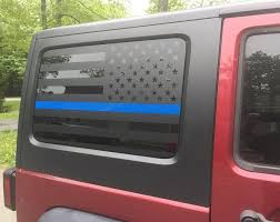 Back Glass Matte Black American Flag Window Decal Pin On 01 Jeep Liberty Ideas