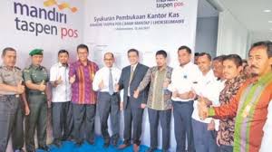 May 06, 2021 · asabri kembali menunjuk pt bank mandiri taspen (bank mantap) sebagai mitra kerja untuk penyaluran manfaat asuransi yang diterima oleh ahli waris. Mandiri Taspen Pos Bank Mantap Gelar Syukuran Pembukaan Kantor Kas Lhokseumawe Serambi Indonesia