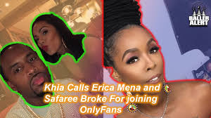 Safaree Samuels And Erica Mena Clap Back At Khia After She Calls Them  “Broke'