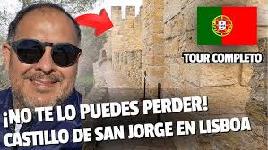 SAINT GEORGE CASTLE IN LISBON 🏰🇵🇹 YOU CAN'T MISS IT! #Lisbon Portugal