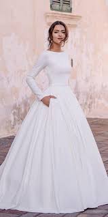 Feel like real life cinderella in a glamorous ball gown wedding dresses from uk.millybridal.org. 24 Modest Wedding Dresses Of Your Dream Wedding Dresses Guide