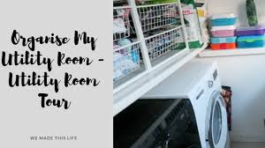 Use a timer to help your child clean his. Organise My Laundry Room Laundry Room Tour Youtube